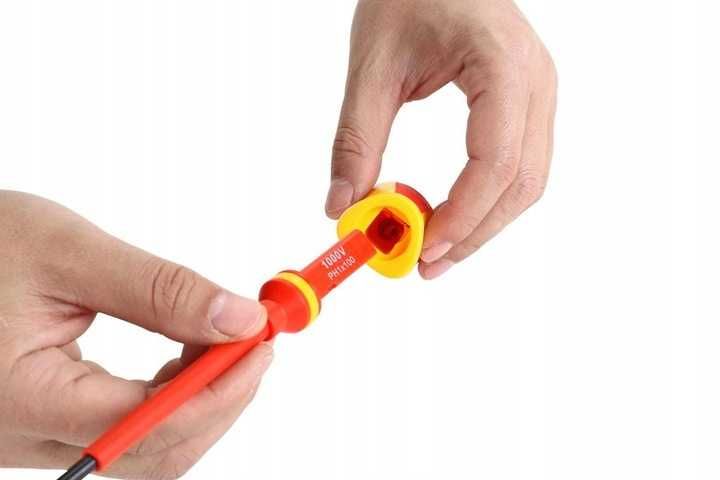 Śrubokręty izolowane zestaw śrubokrętów 14el. solidne w etui KD5972