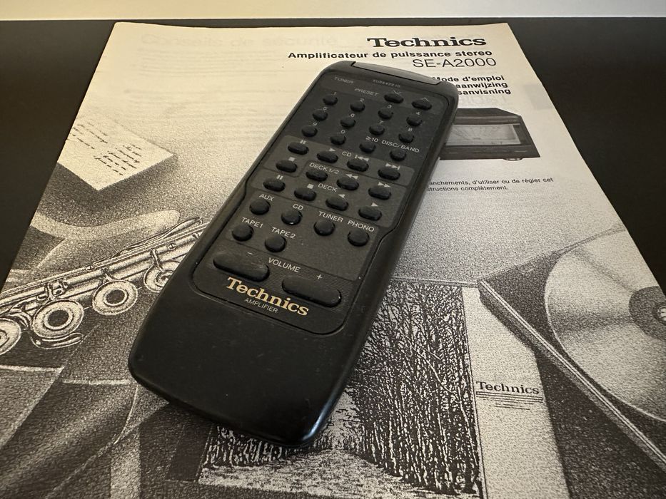 Zestaw Technics SE-A2000 & SU-C2000 + org. Pilot - stan gabinetowy