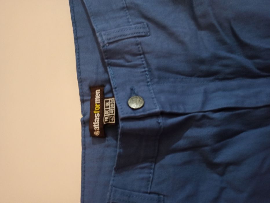 Spodnie męskie niebieskie