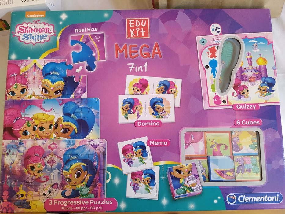 Jogos desenvolvimento Edukit Mega 7in1 Shimmer&Shine