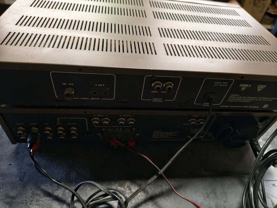 Zestaw Audio Diora WS 502 + AS 502 Wzmacniacz i Tuner