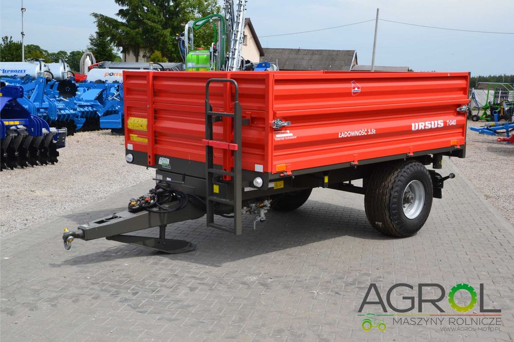 Przyczepa rolnicza URSUS D-610 10Ton Paletowa Plandeka + Stelaż PRONAR