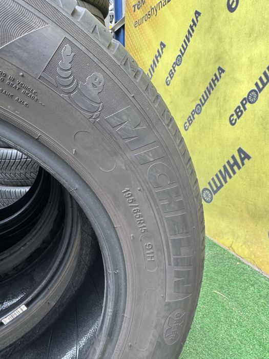 Шини Michelin 195/65r15 комплект літо склад б/у