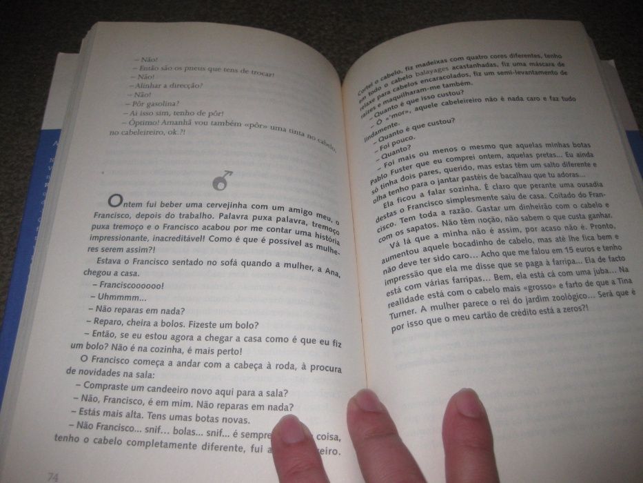 Livro"A Guerra dos Sexos" de Ana Margarida Oliveira e Maria José Areia