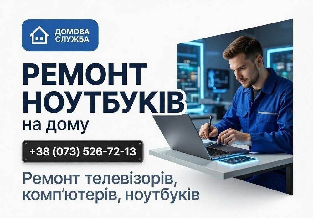 Ремонт компьютеров и ноутбуков • Ремонт ПК • ВЫЕЗД МАСТЕРА • Днепр