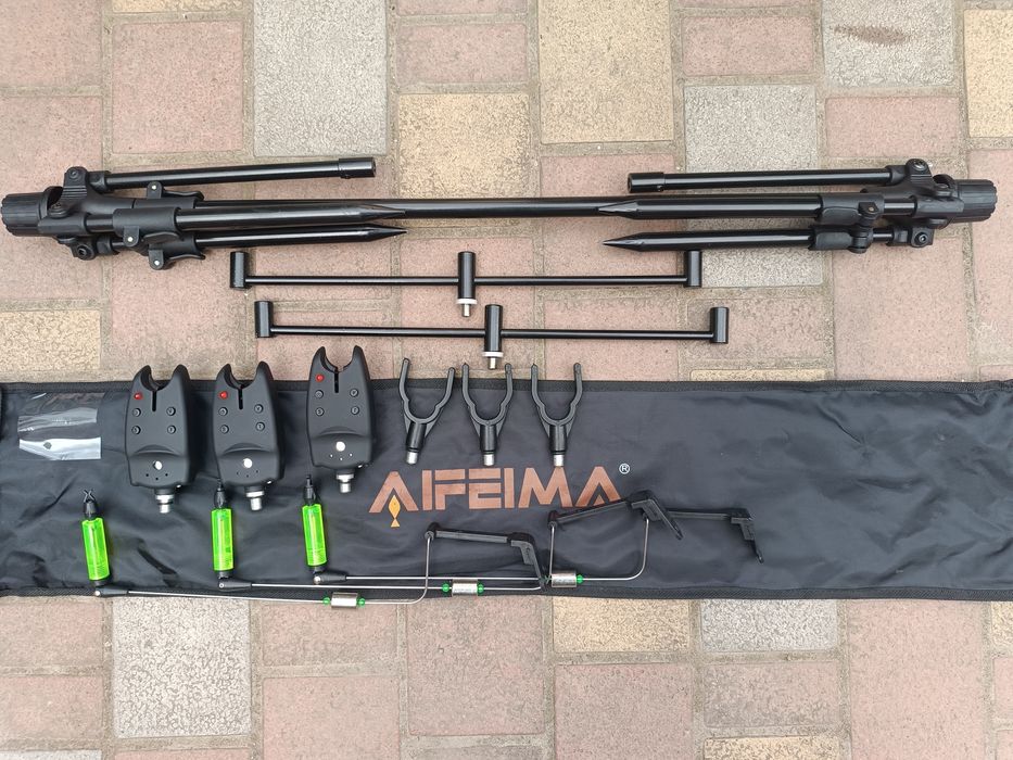 Набір род под на 3 удилища+сигналізатори+свінгера: 1 800 грн ...