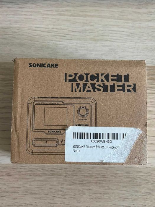 Sonicake Pocket Master — processador multi-efeitos, como novo