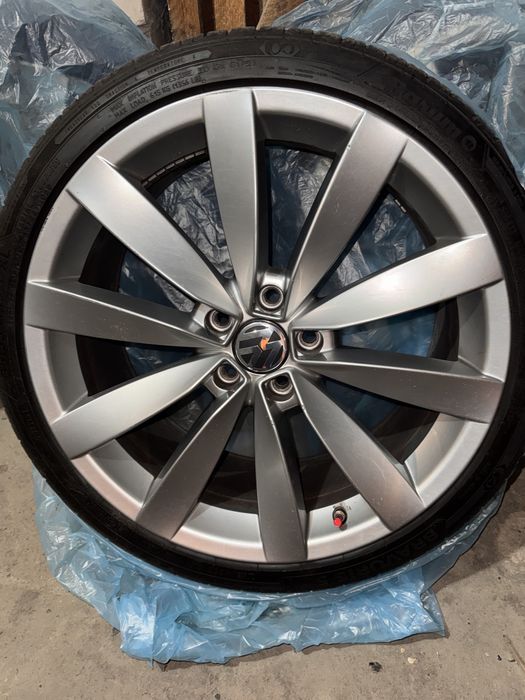 Felgi VW Lugano R19 5x112 + 3 opony