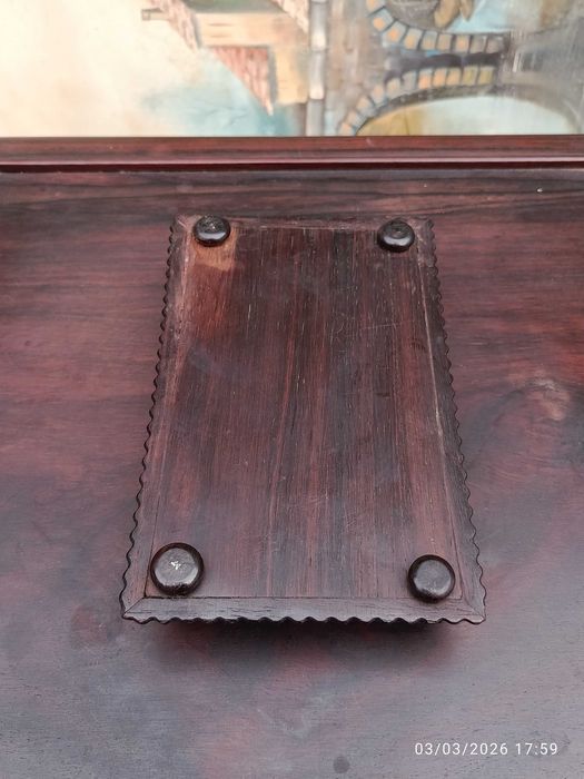 Porta Blocos Armas Portugal Prata Portuguesa co montrastada 18 cm