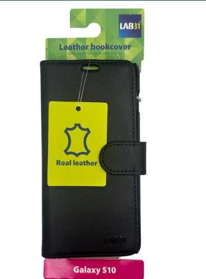 Etui Skórzane Do Samsung Galaxy S10 Case Z Klapką Miejsce Na Kartę