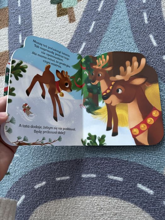 Książeczka swiąteczna dla dzieci „mały reniferek”