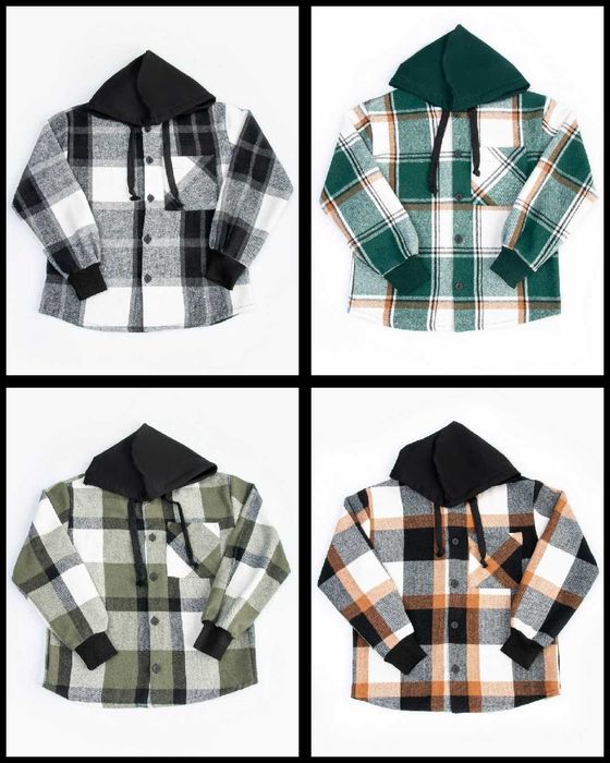 Сорочка тепла дитяча та підліткова