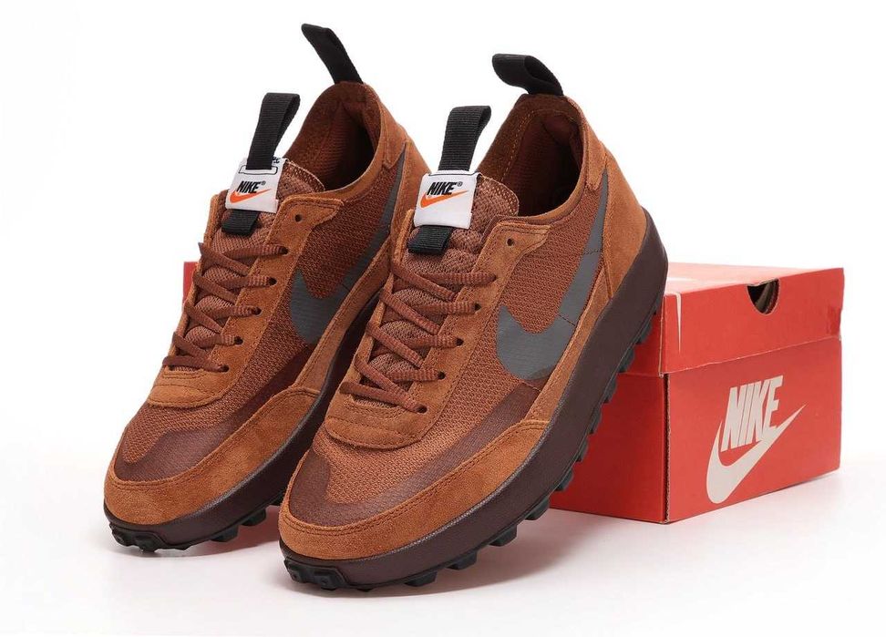 Мужские кроссовки Nike Craft x Tom Shachs "Brown" Размеры 40-45