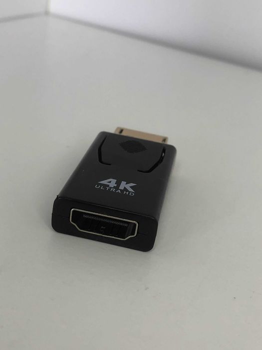Adapter DisplayPort do HDMI 4K w wysokiej rozdzielczości, HDTV i Audio