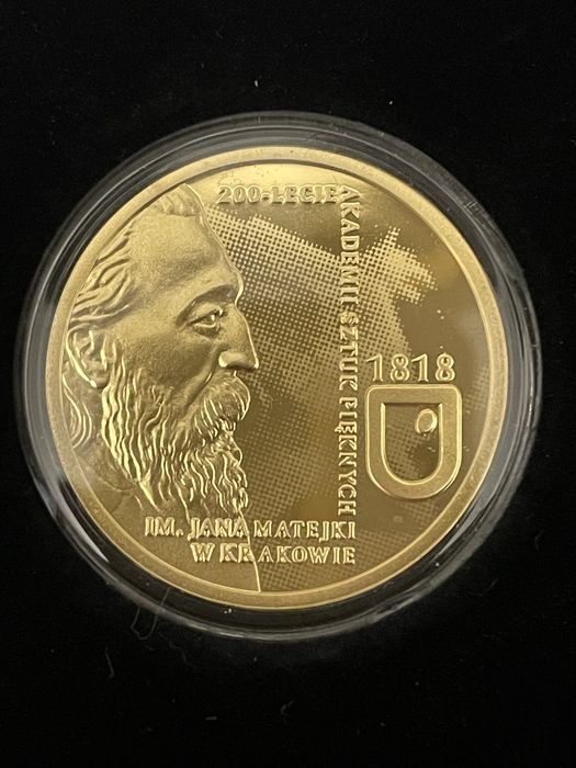 Zlota moneta 200zlotych