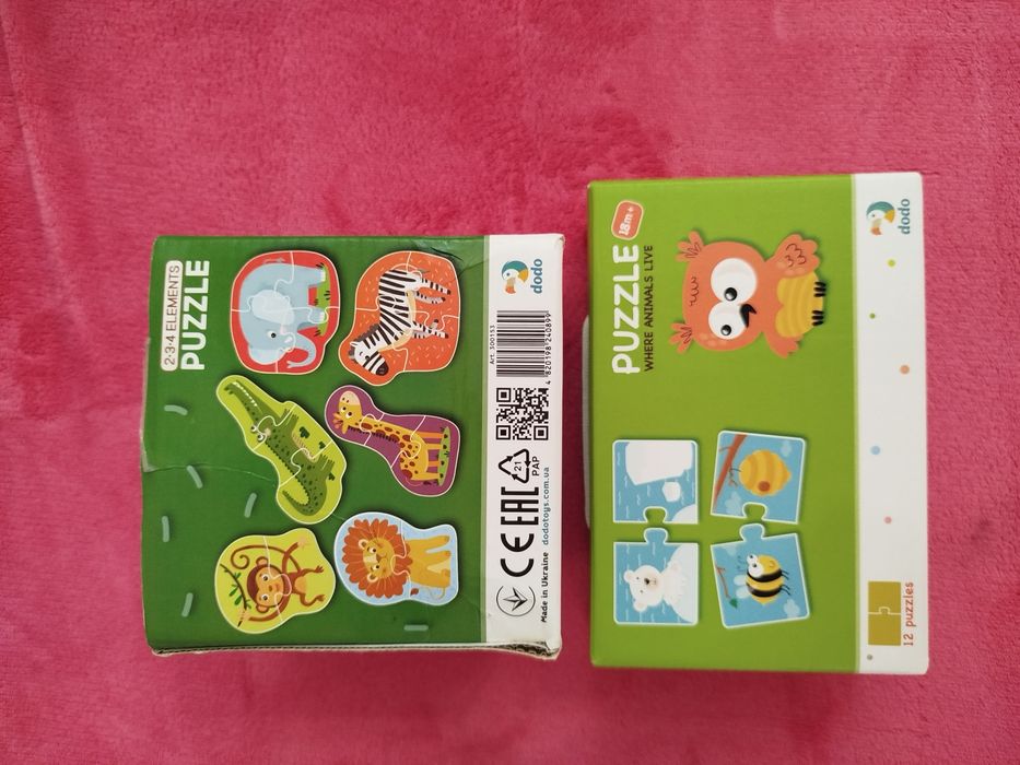 Пазли dodo 2,3,4,5 років