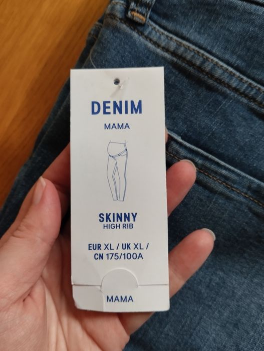 Nowe spodnie ciążowe HM Mama