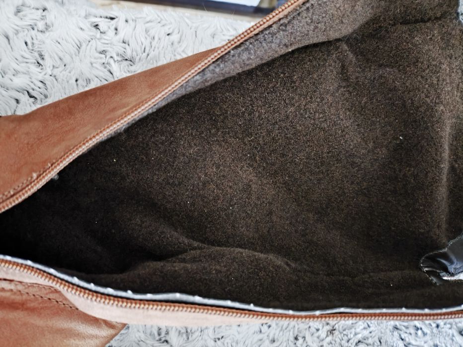 Kozaki naturalna skóra nubuk 39r