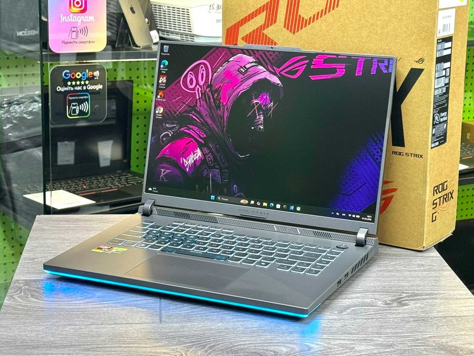 Новий ноутбук Asus Rog Strix G16 / AMD Ryzen 9 9955H / Geforce RTX 5060 / Є обмін / доставка по місту / Гарантія