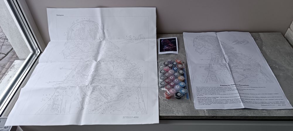 Картина по номерам "Дарт Вейдер в цвете"