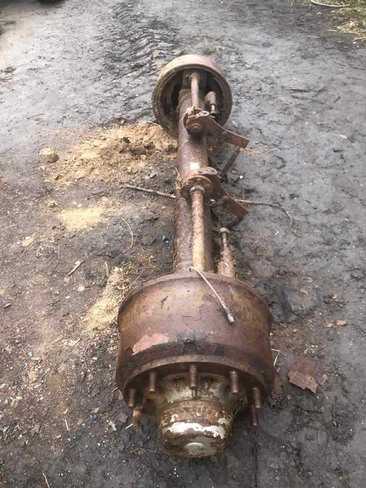 Oś SAF bęben naczepa