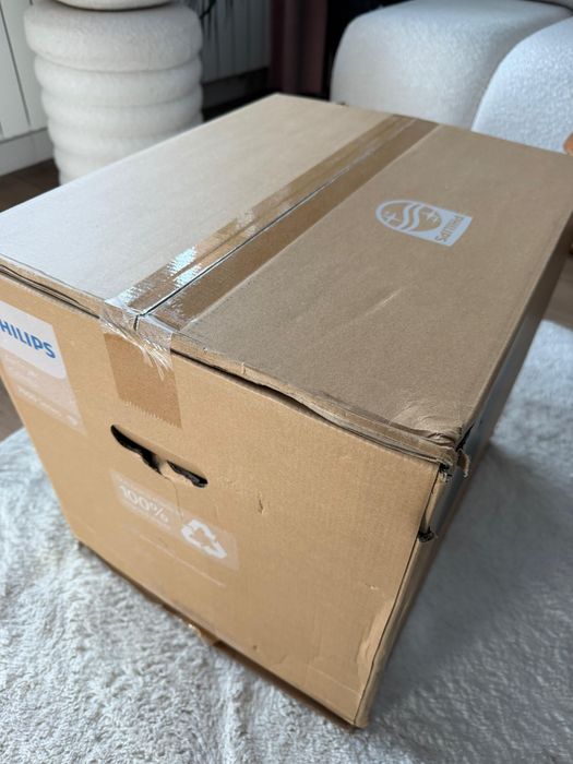 Frytkownica beztłuszczowa Philips Ovi Smart XXL HD9876/20 biała