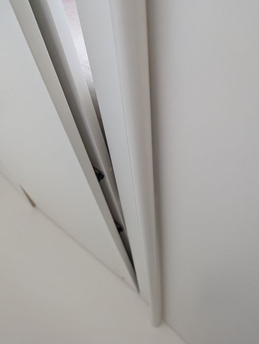 IKEA PAX z drzwiami GRIMO – biała szafa 100 × 60 × 236 cm
