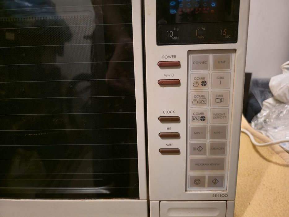 Kuchenka mikrofalowa Samsung DUŻA grill gotowanie mikrofalówka