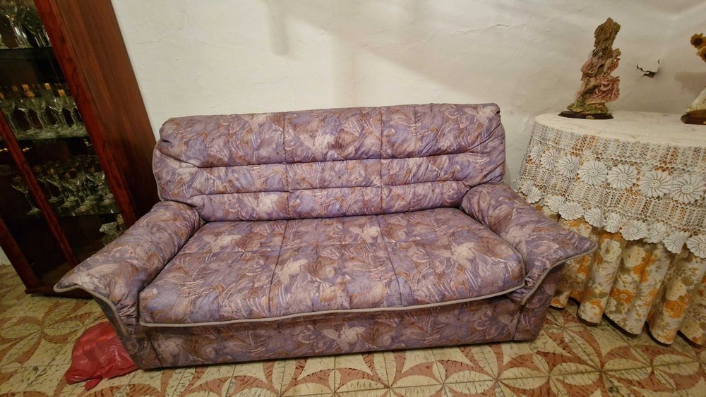 Conjunto de sofás em bom estado e pouco uso