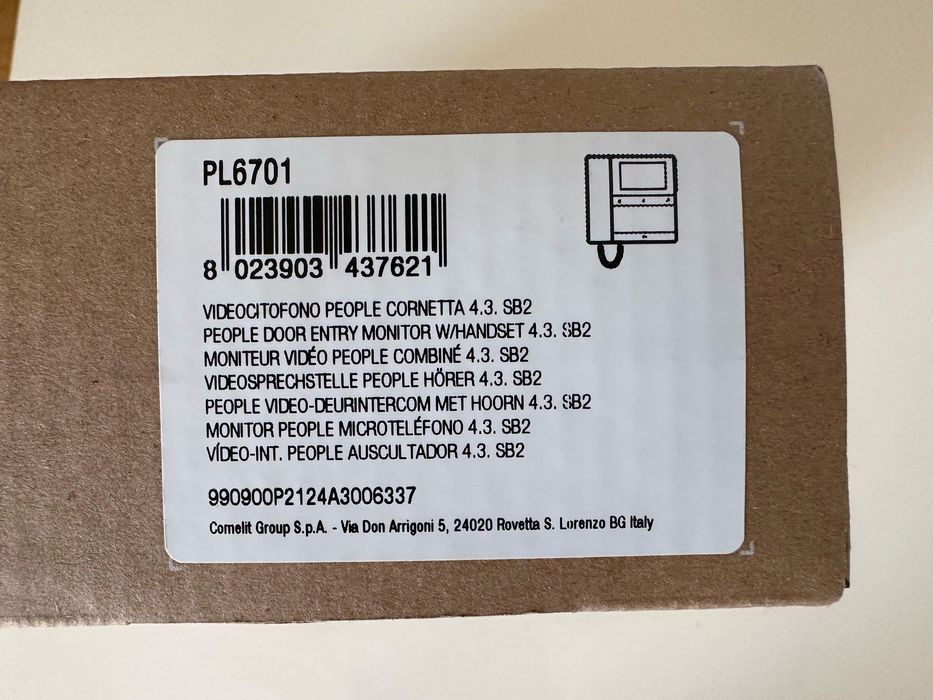 Comelit PL6701 Video Intercom System – New64171750686467121