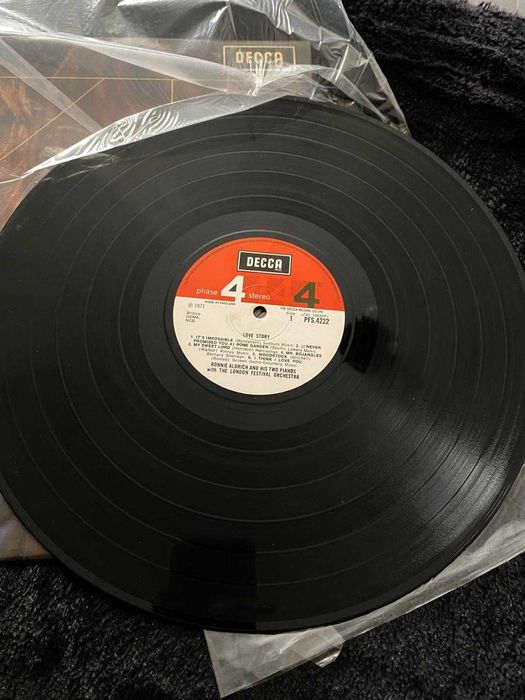 Ronnie Aldrich – Love Story Decca Phase 4 Stereo LP