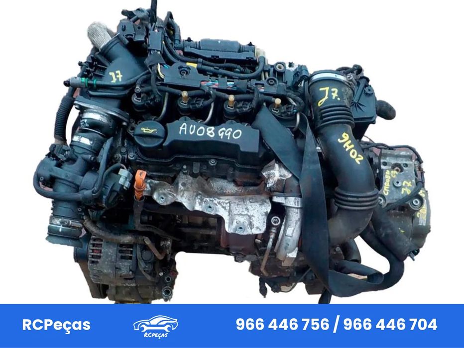 Motor completo 9H02 Peugeot Citroen PSA 1.6HDI 90cv 16v