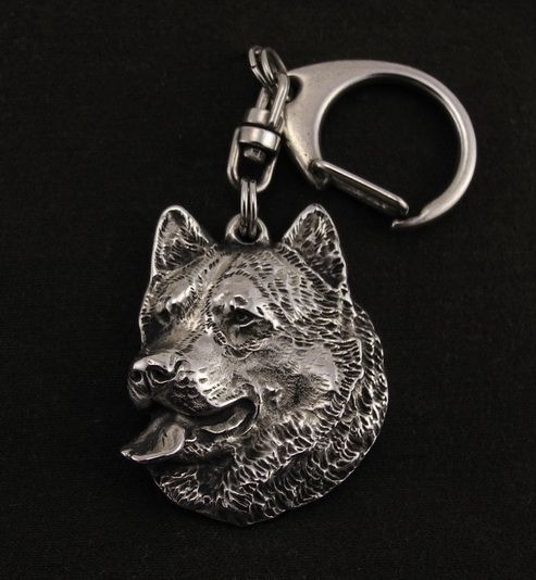 Alaskan Malamute brelok posrebrzany Art-Dog
