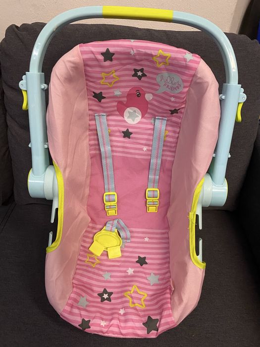 Zapf Creation nosidełko, fotelik samochodowy dla lalki