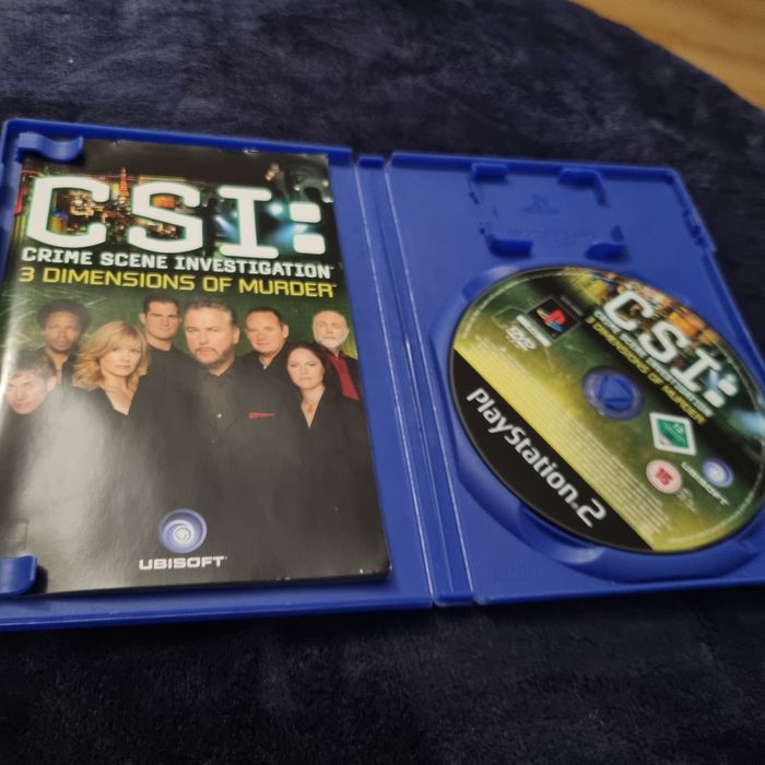CSI Crime Scene Ps2 Polskie wydanie