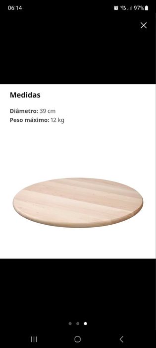 Ikea base giratória