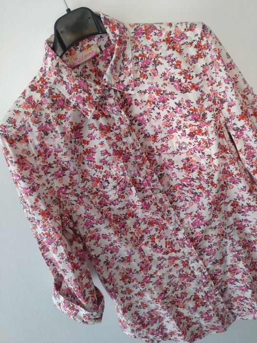 Koszula w kwiaty 100% bawełna