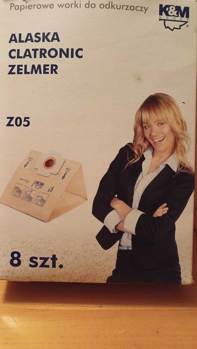 Worki do odkurzacza Zelmer Alaska Clatronic 7 szt