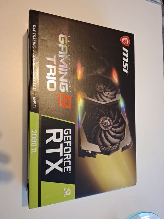 MSI GeForce RTX 2080 Ti GAMING Z TRIO 11GB GDDR6 Stan Nowy