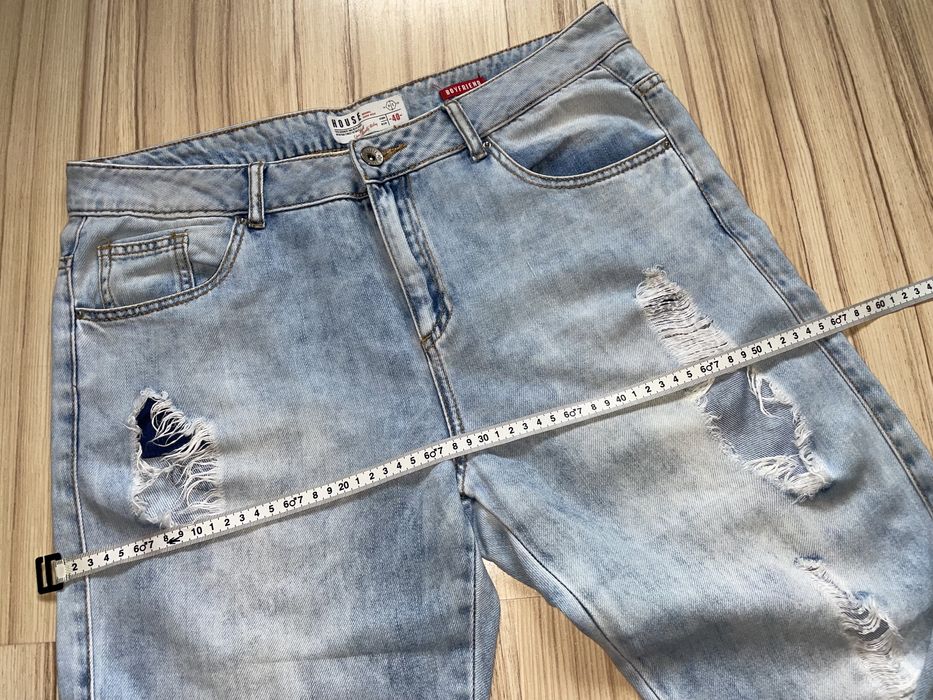 Dżinsy z dziurami / rozdarciami / HOUSE / boyfriend / 40