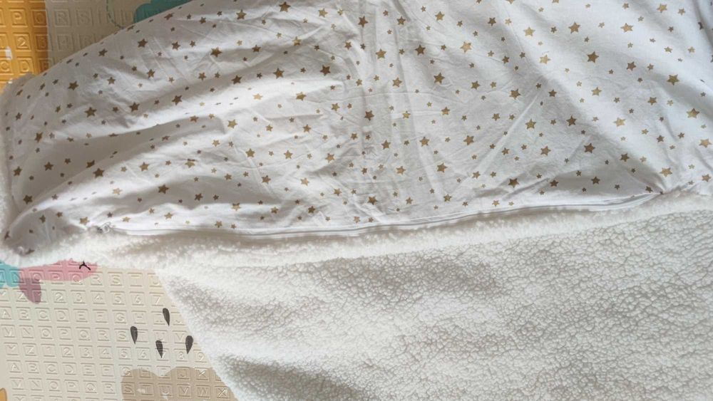 Конверт на виписку з пологового, плед