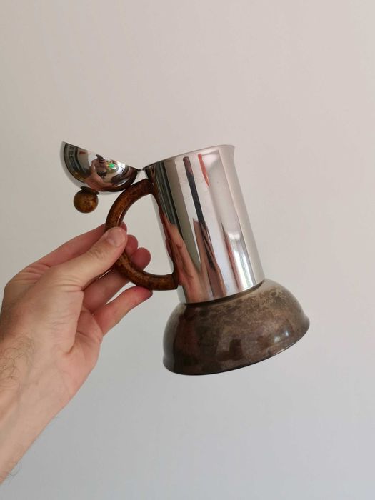 Cafeteira (tipo Moka) Inoxpran Linea Orchidea / coleção Prandelli