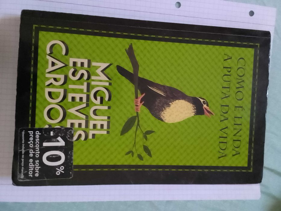 Livro "Como é Linda a Puta da Vida" de Miguel Esteves Cardoso