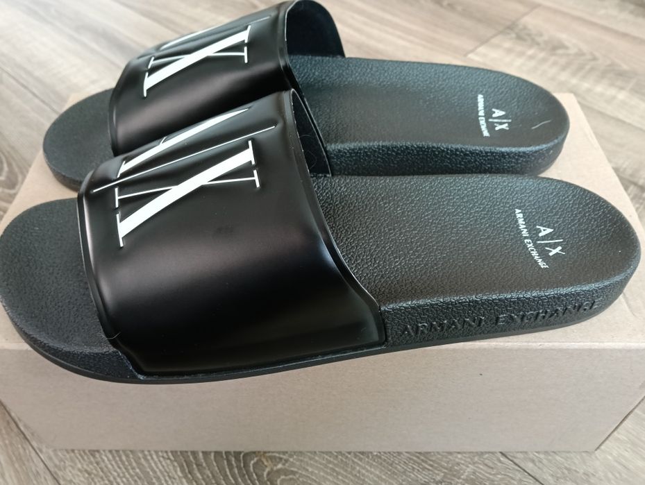 Klapki Armani Exchange 45 Nowe