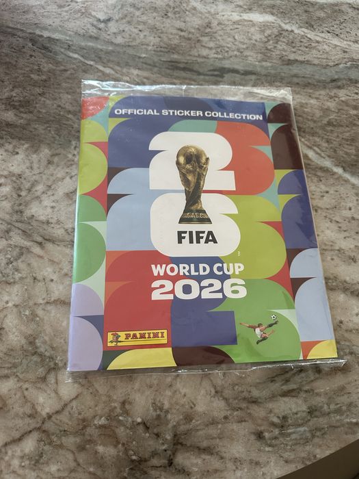 Caderneta oficial Panini mundial futebol 2026