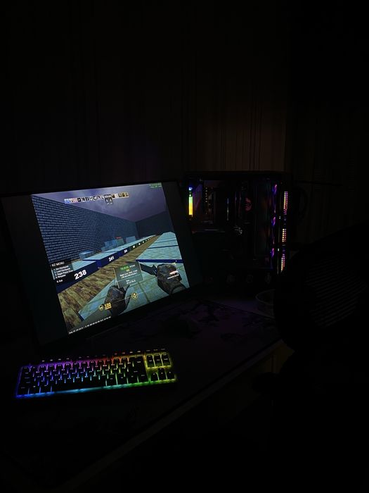 Ігровий компʼютер  Ryzen 7 5800x, RTX 3060 Gigabyte 12gb, ОЗП 16gb + Монітор 25" Samsung Odyssey G4 240Гц