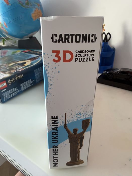 картонний 3D-конструктор Cartonic «Mother Ukraine».. 181 деталь