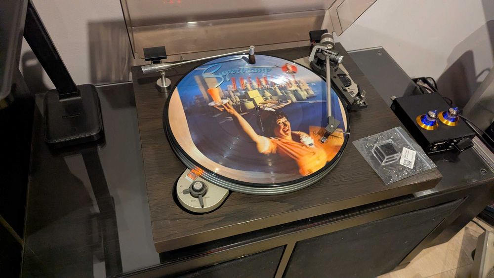 dobry gramofon Dual CS-130S - nowa igła