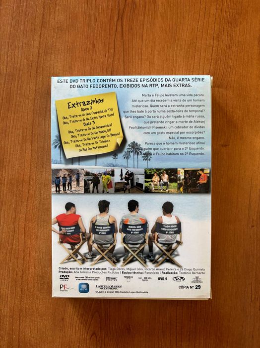 Edição Especial DVD – Gato Fedorento – Série Lopes da Silva