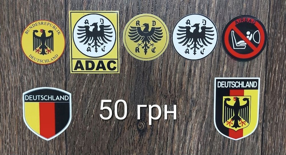 Наклейки Мерседес 190, 123, 124, 126, 140. Реставрационные стикеры